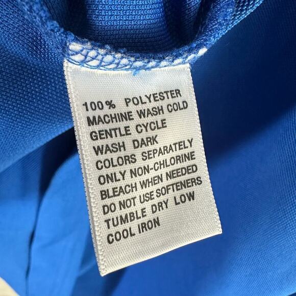 Greg Norman Technical Performance Play Dry Golf Polo Shirt Blue Size Large - Picture 5 of 6